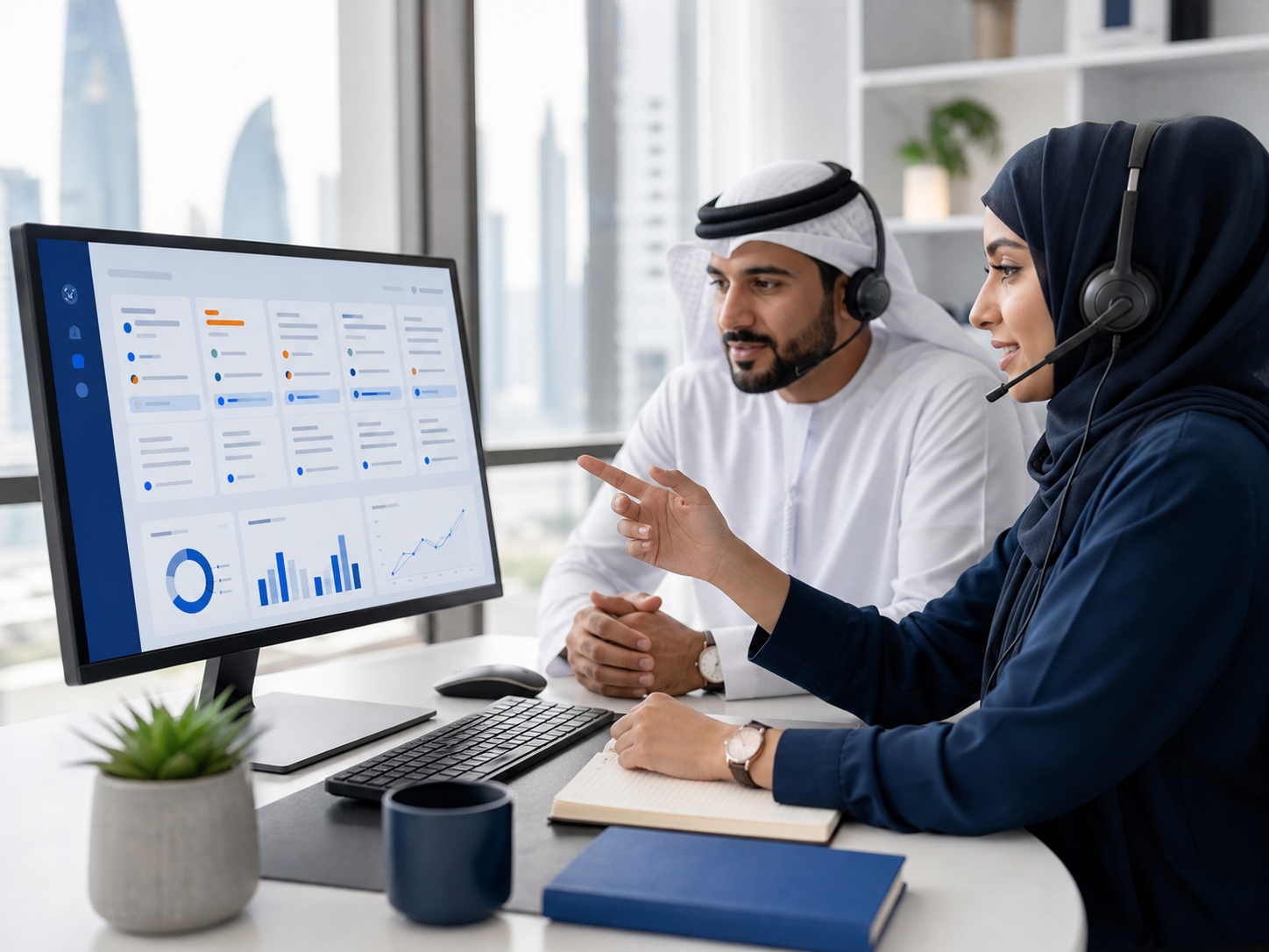 Support specialist managing customer workflow automation