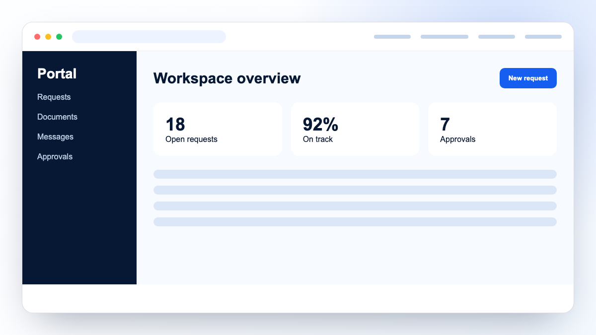 Digital Portals website delivery preview